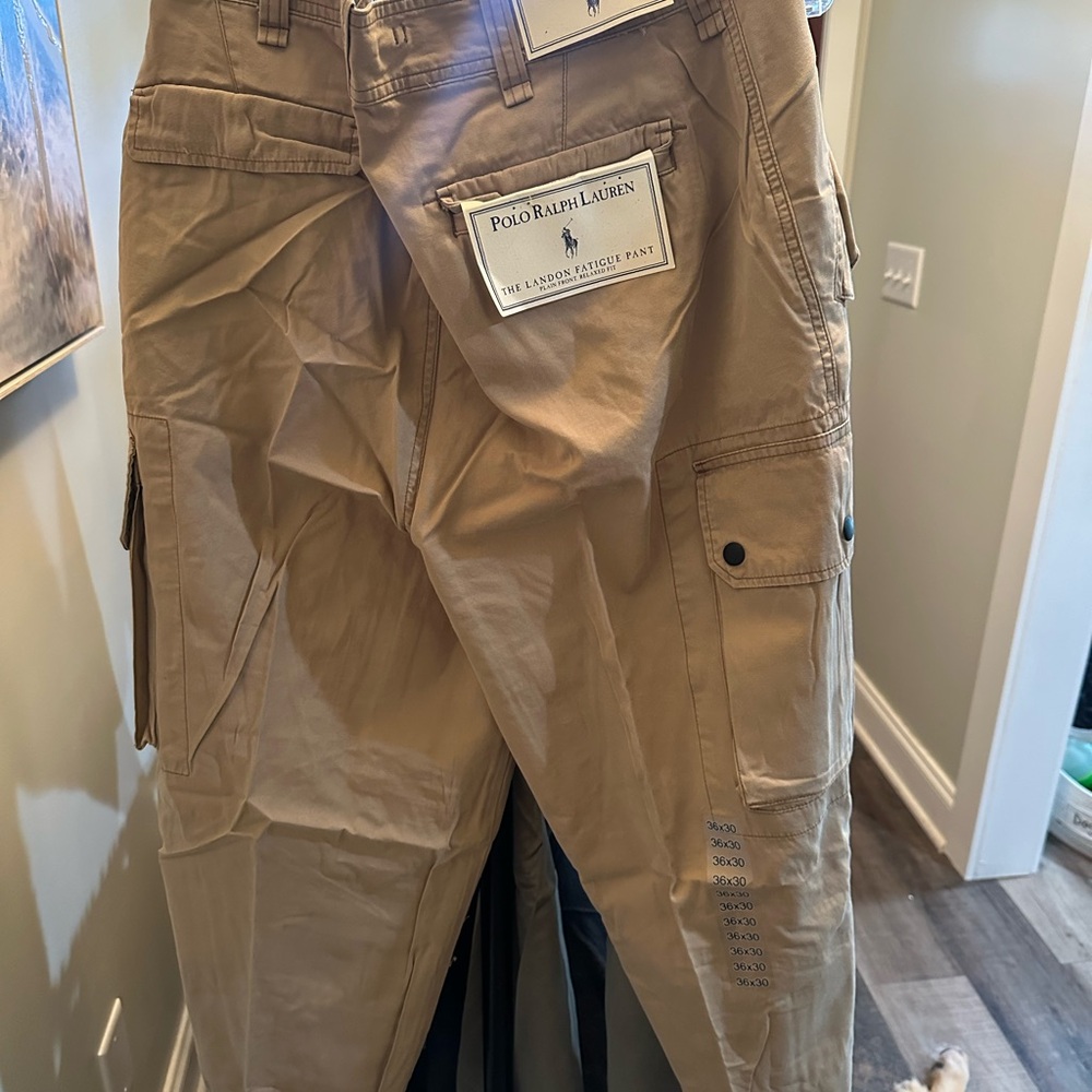 Polo by Ralph Lauren Men's Khaki Cargo Pants